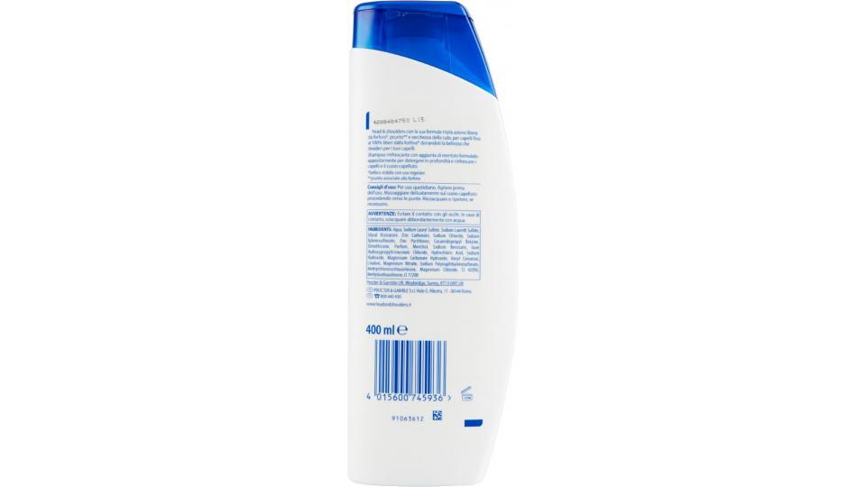 Head & Shoulders, Antiforfora Menthol Fresh shampoo