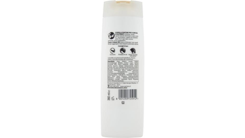 Pantene Pro-V, Corpo & Volume capelli fini 2in1 shampoo