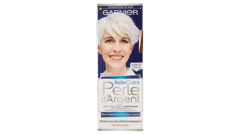 Garnier, Belle Color Perle d'Argent crema trattamento anti-giallo bianco perla