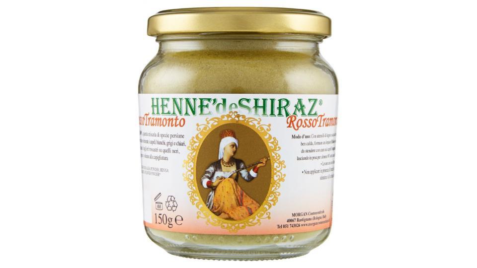 Henné de Shiraz, colorante per capelli 100% vegetale rosso tramonto