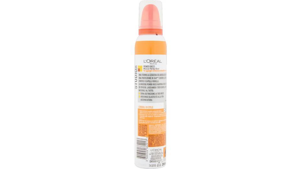 L'Oréal Paris, Studio Line Power ricci fissaggio forte mousse forma ricci