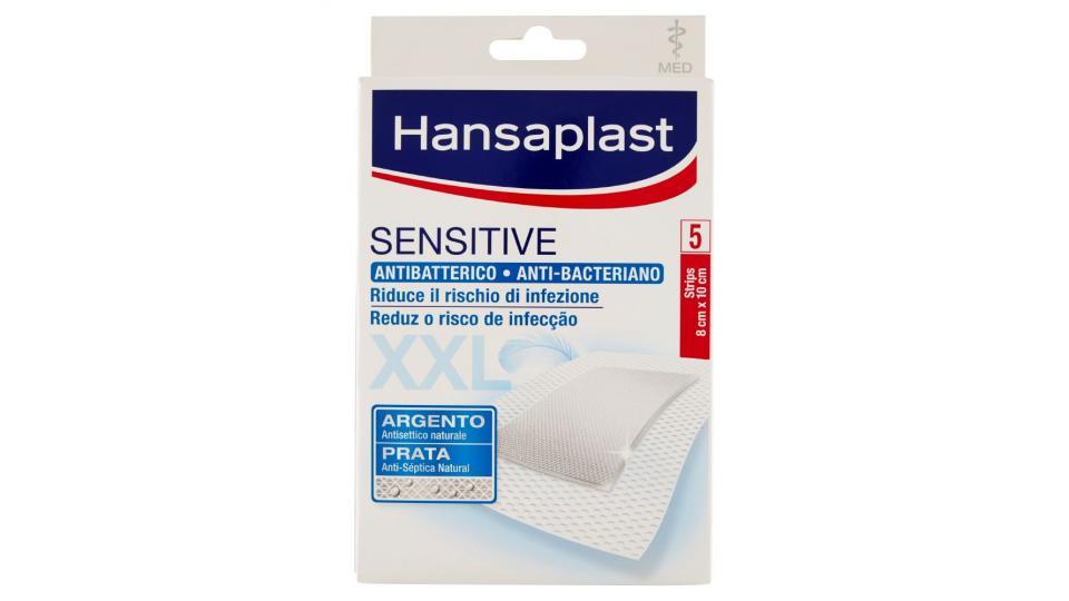 Hansaplast, Sensitive cerotto antibatterico mis. 8x10 cm