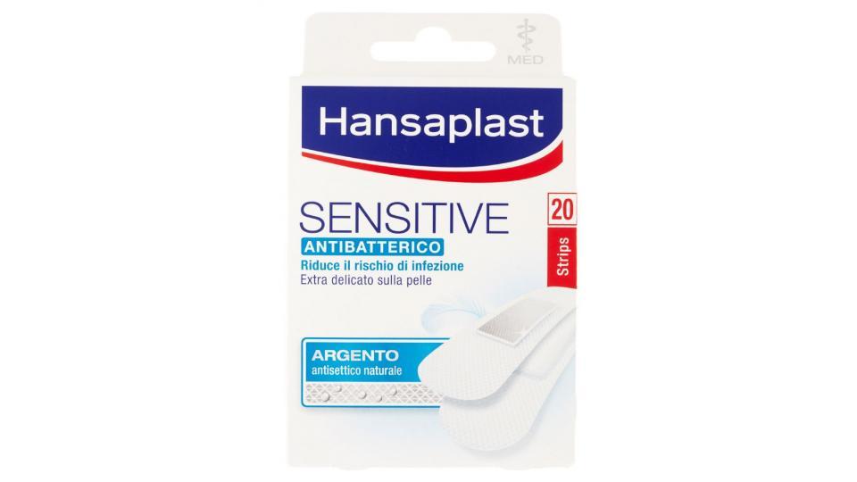 Hansaplast, Sensitive antibatterico strips 2 formati