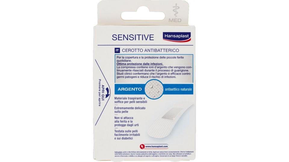 Hansaplast, Sensitive antibatterico strips 2 formati