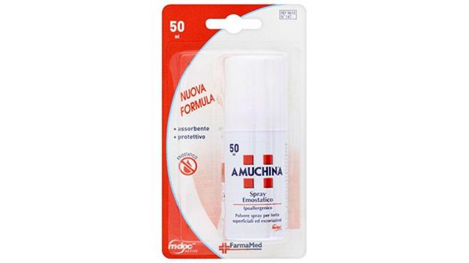 Amuchina, spray emostatico