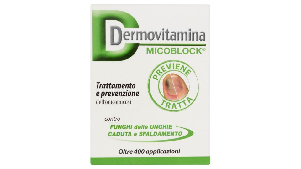 Dermovitamina, Micoblock trattamento e prevenzione dell'onicomicosi