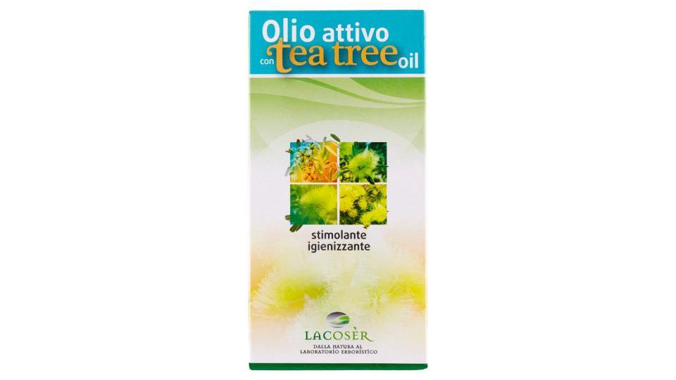 Lacosèr, Olio attivo con tea tree oil