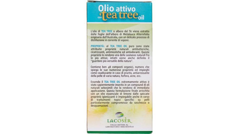 Lacosèr, Olio attivo con tea tree oil