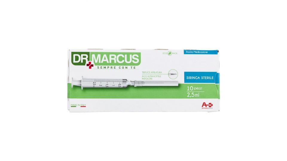 Dr Marcus, Siringa sterile 2,5 ml