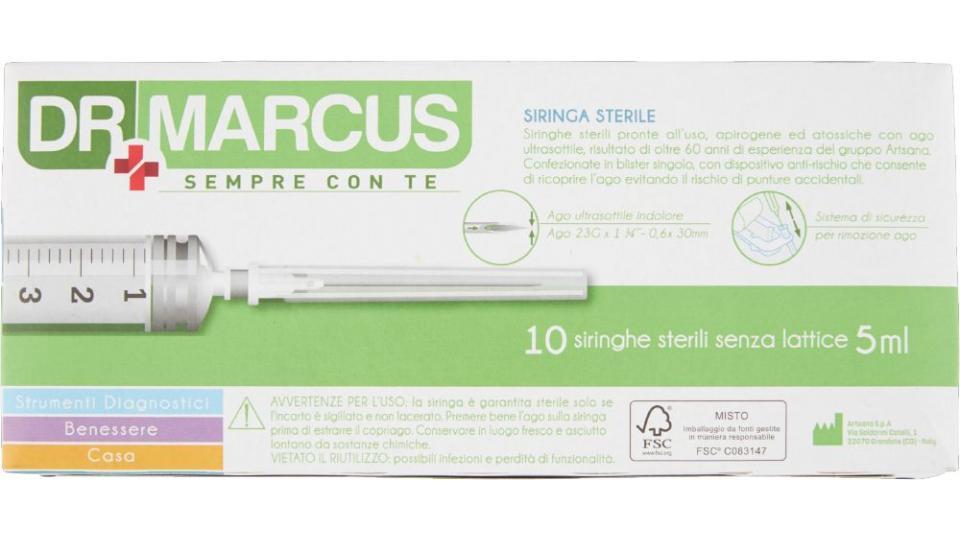 Dr. Marcus, siringa sterile 5 ml