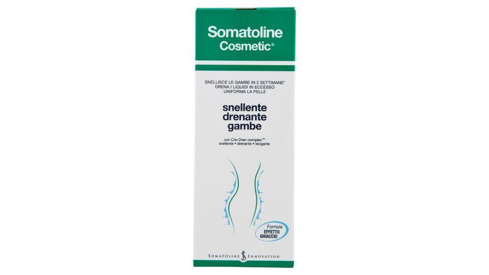 Somatoline, Cosmetic snellente drenante gambe