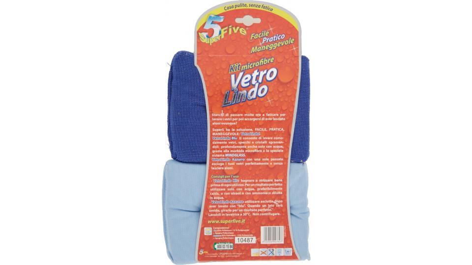 SuperFive, Kit microfibre vetro lindo