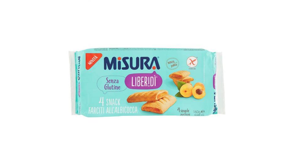 Misura, Liberidì Snack Farciti all'albicocca