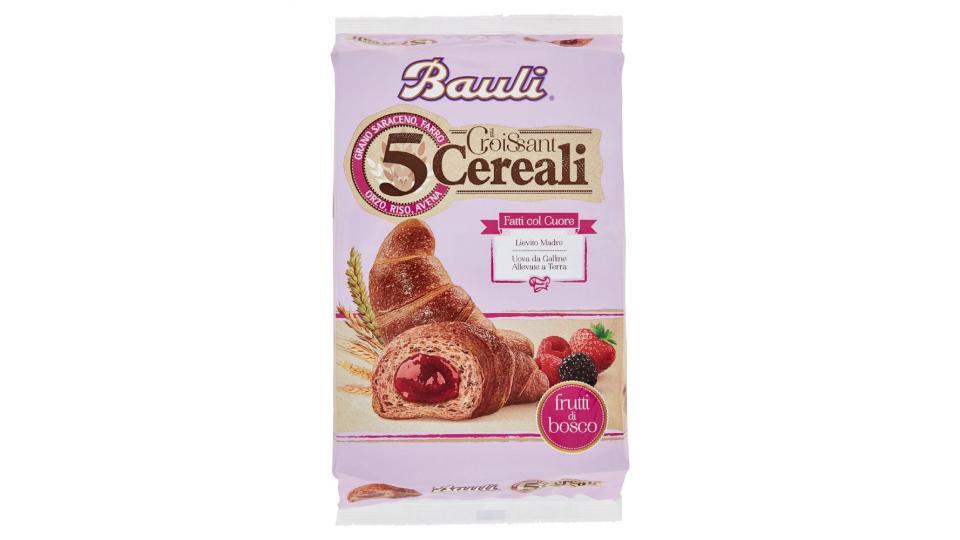 Bauli, il Croissant 5 Cereali ai frutti di bosco