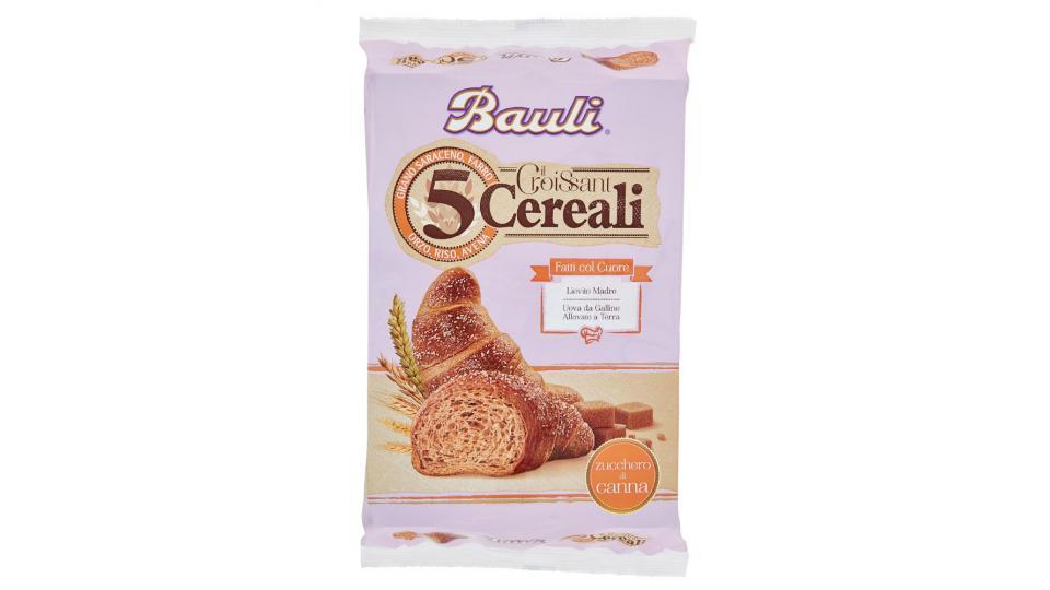 Bauli, il Croissant 5 Cereali zucchero di canna
