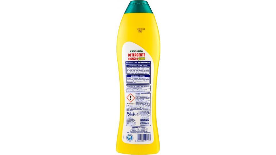 Esselunga, detergente cremoso al limone