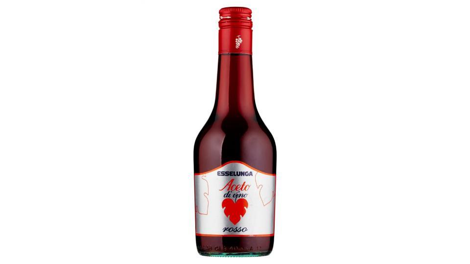 Esselunga, aceto di vino rosso