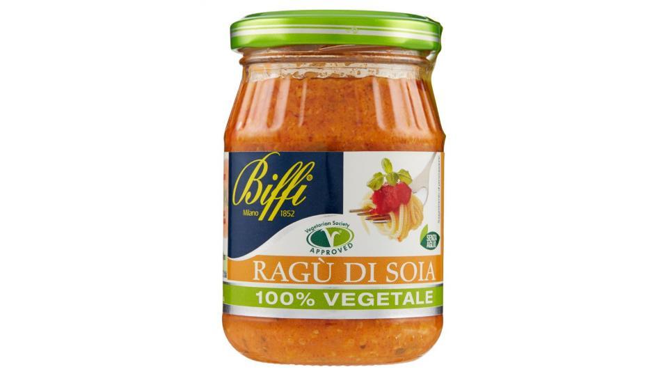 Biffi, 100% vegetale ragù di soia senza aglio