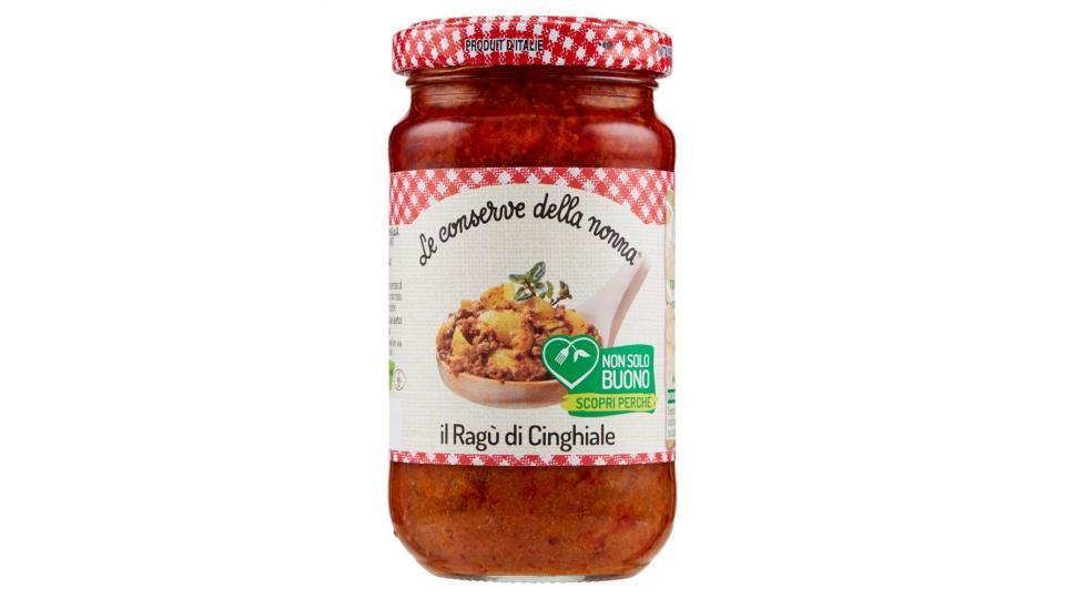 Le conserve della nonna, ragù di cinghiale