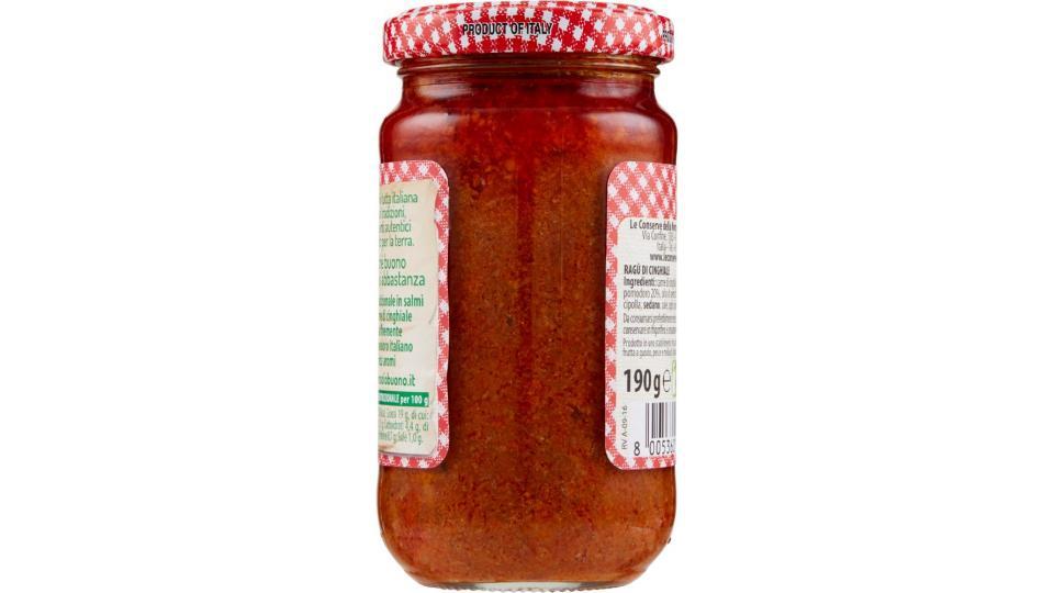 Le conserve della nonna, ragù di cinghiale