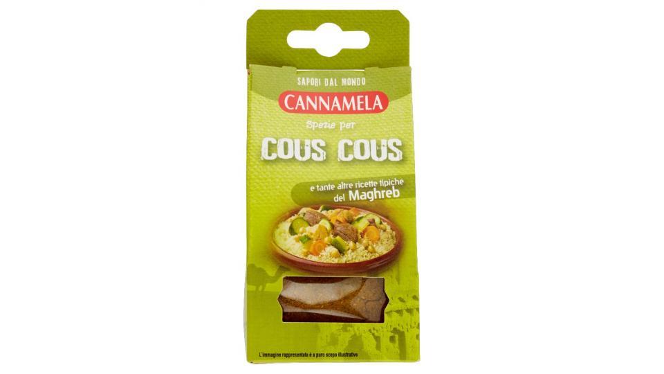 Cannamela, Sapori dal mondo spezie per cous cous