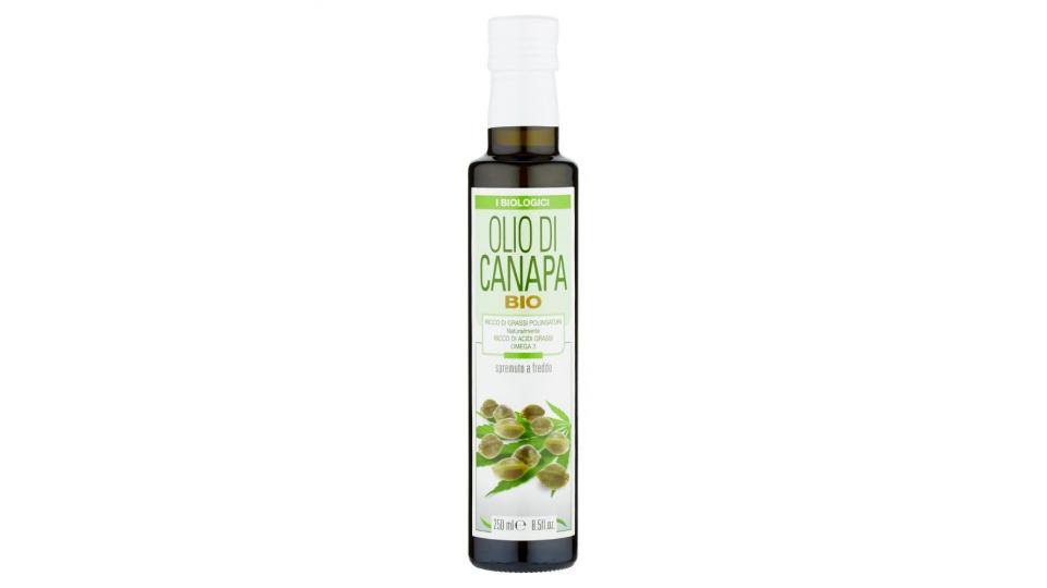 Olio di canapa biologico