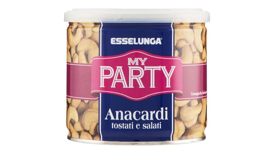 Esselunga, My Party anacardi tostati e salati