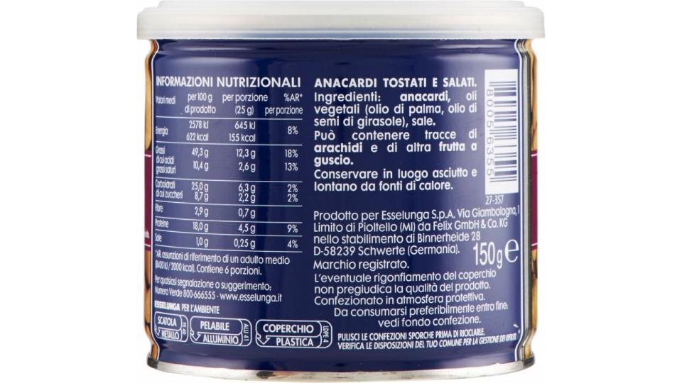 Esselunga, My Party anacardi tostati e salati