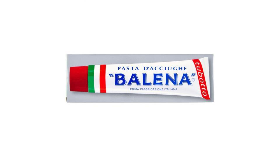 Balena, pasta d'acciughe