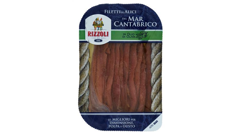Rizzoli, filetti di alici del Mar Cantabrico in olio di oliva