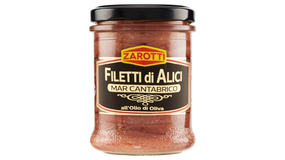 Zarotti, filetti di alici mmar Cantabrico all'olio di oliva