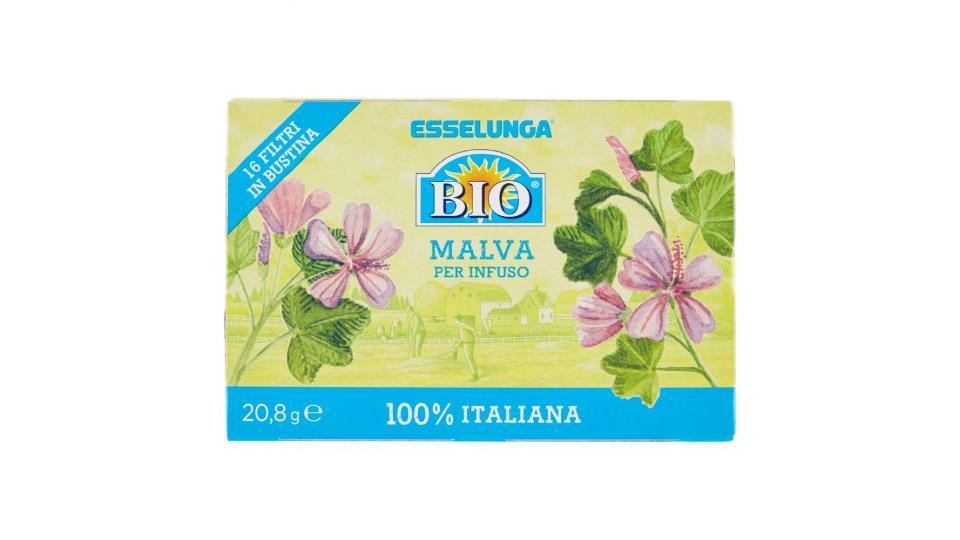 Esselunga Bio, Malva per infuso 16 filtri