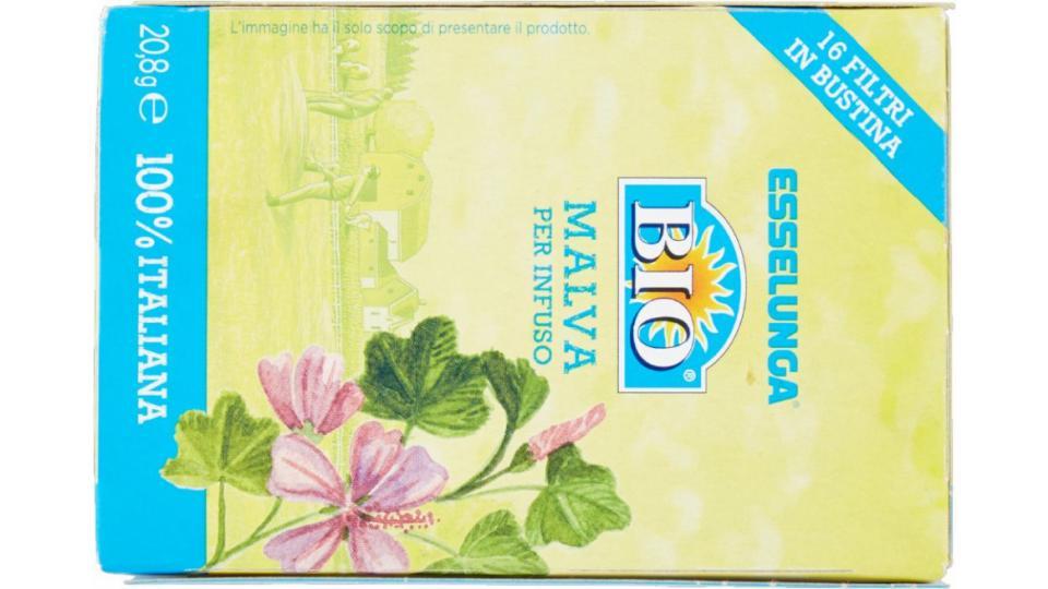 Esselunga Bio, Malva per infuso 16 filtri