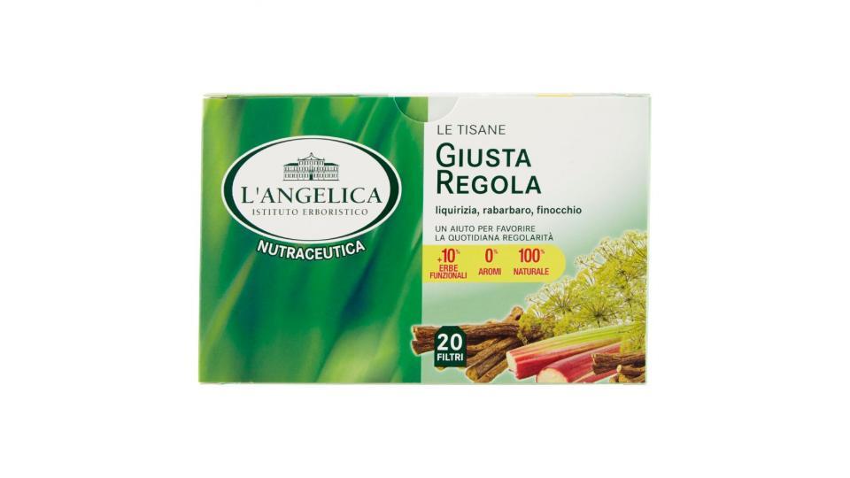 L'Angelica, Le Tisane Giusta Regola 20 filtri