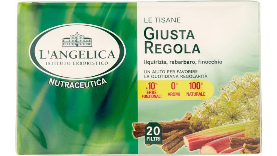 L'Angelica, Le Tisane Giusta Regola 20 filtri
