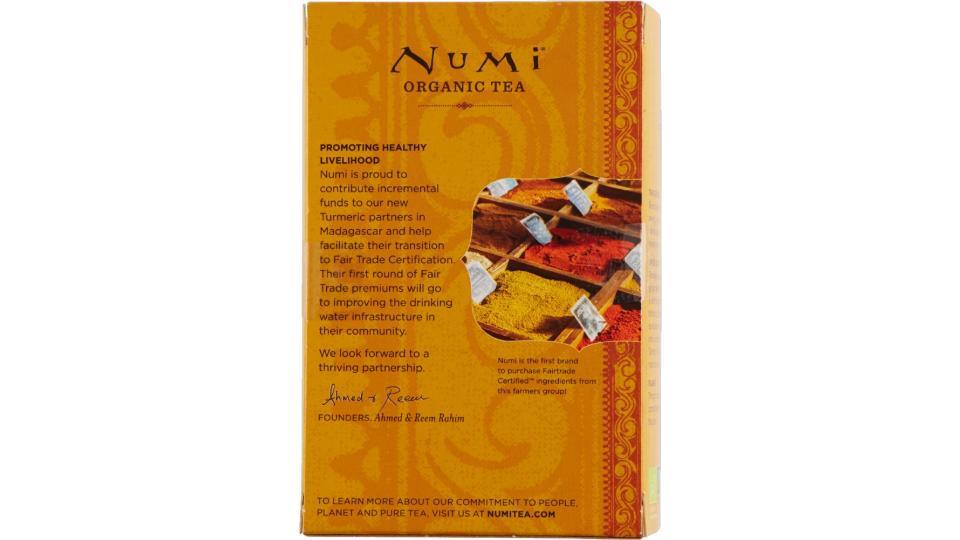 Numi, Turmeric Tea Three Roots 12 filtri
