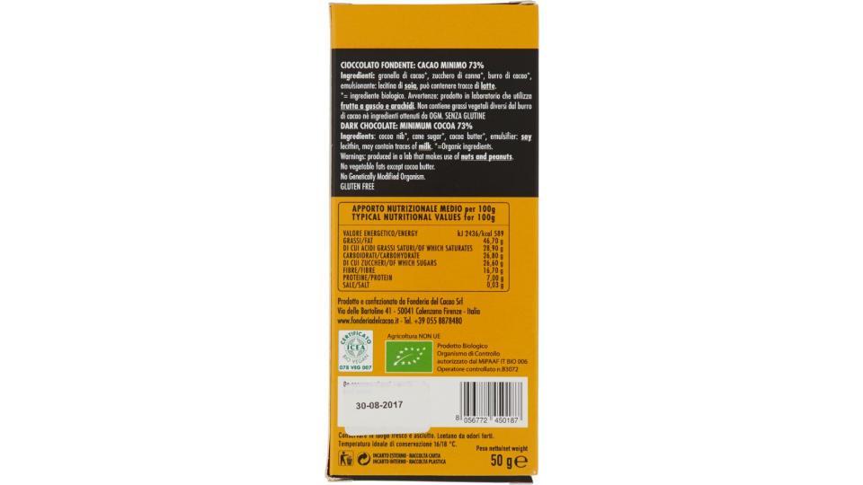 Ciocador, Vegan cioccolato fondente 73 biologico
