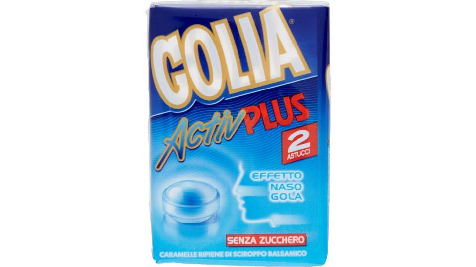 Golia Activ plus caramelle alla menta senza zucchero senza glutine