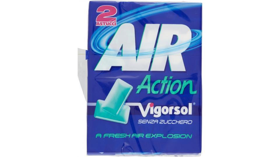Vigorsol Air Action chewing gum in confetti senza zucchero senza glutine