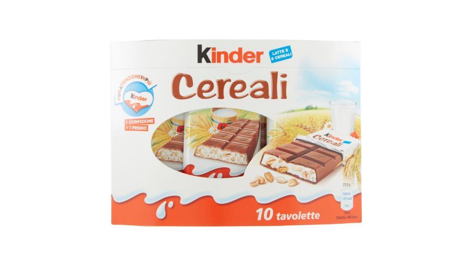 Kinder, Cereali conf.