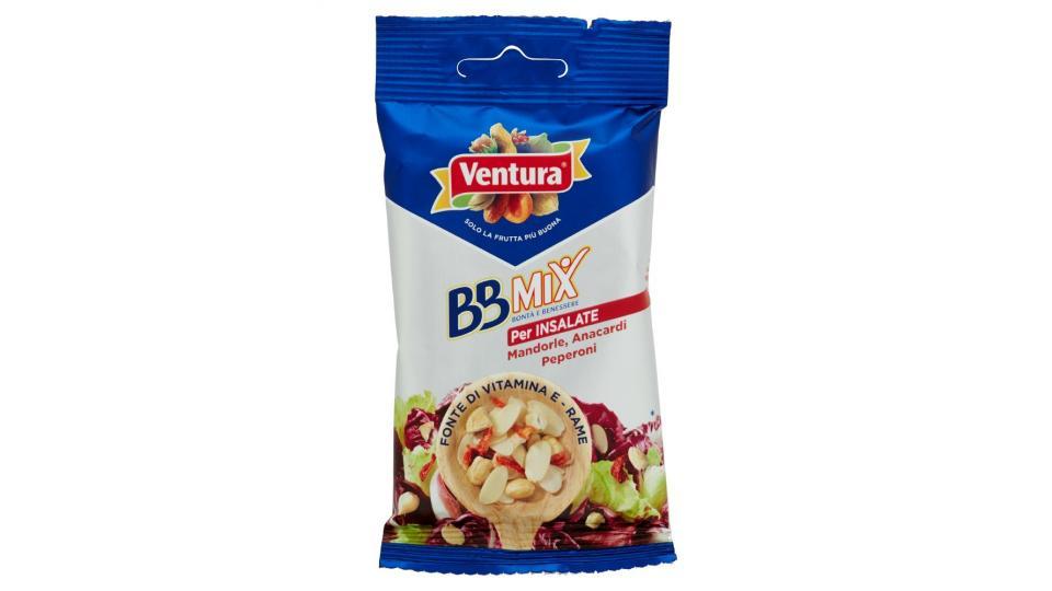 Ventura, BBMix per insalate mandorle, anacardi, peperoni