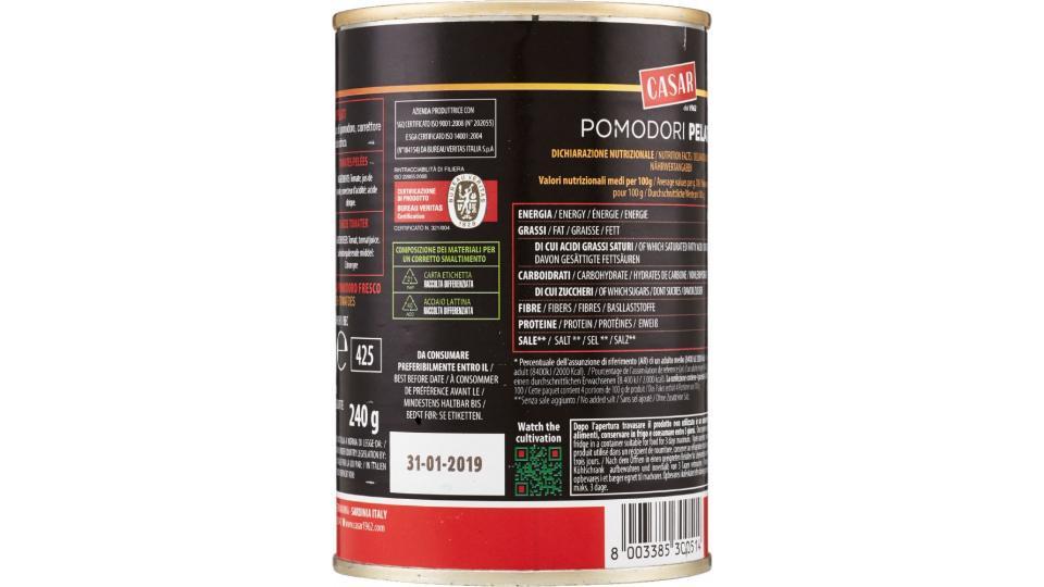 Casar, pomodori pelati