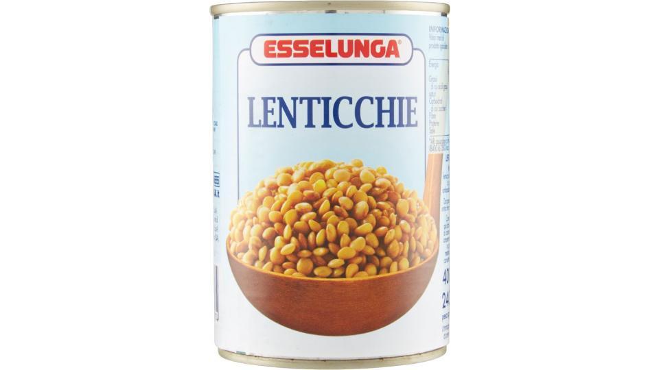 Esselunga, lenticchie
