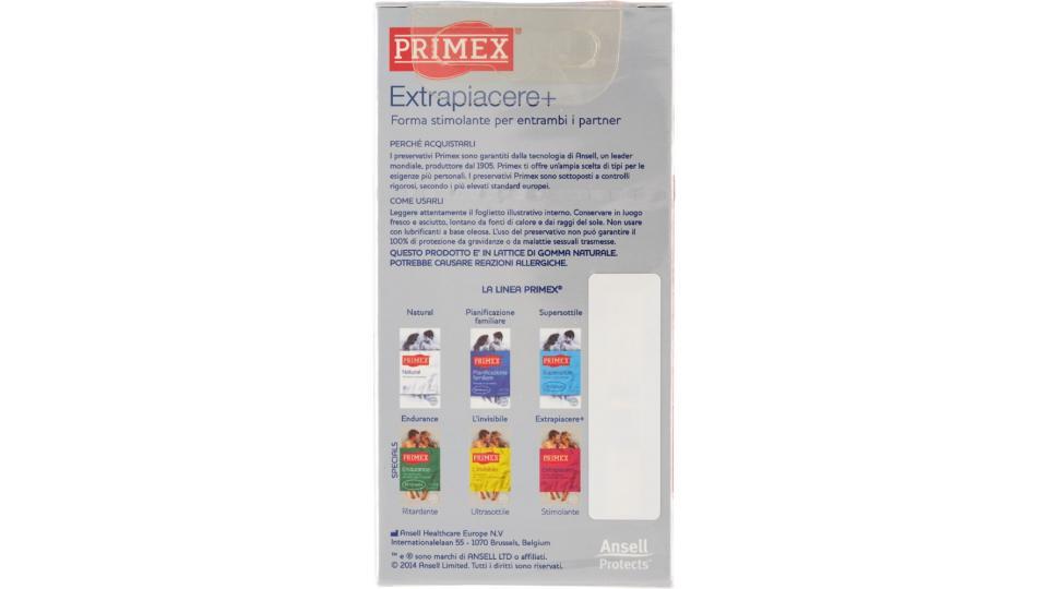 Primex, Extrapiacere+ profilattici