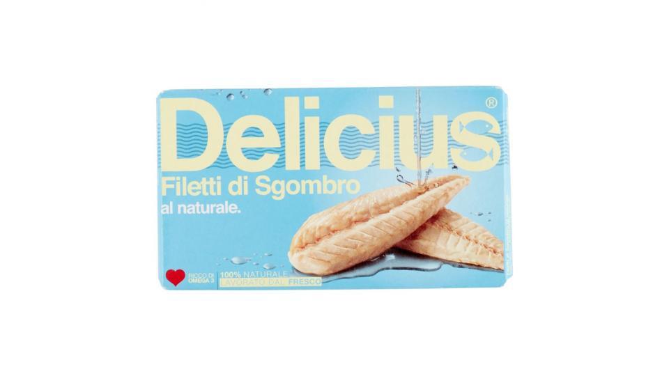 Delicius, filetti di sgombro al naturale