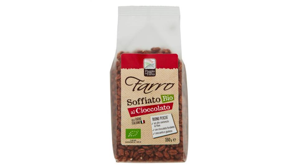 Poggio del Farro, farro soffiato bio al cioccolato