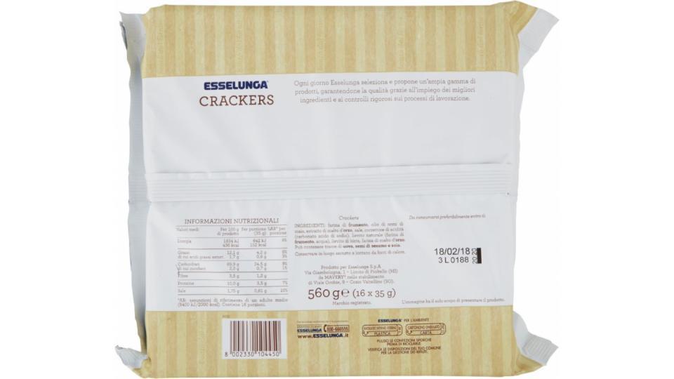 Esselunga, crackers