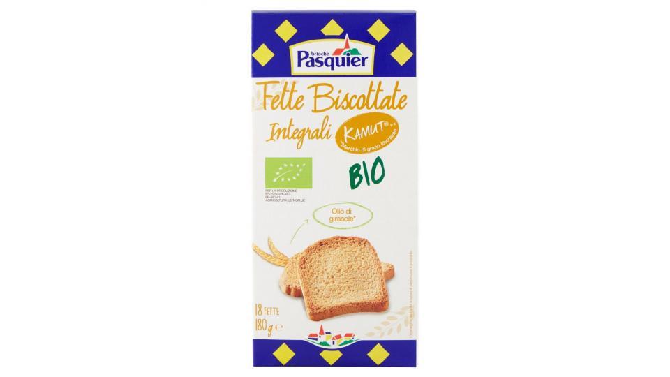 Brioche Pasquier, 18 fette biscottate integrali alla farina di kamut biologiche