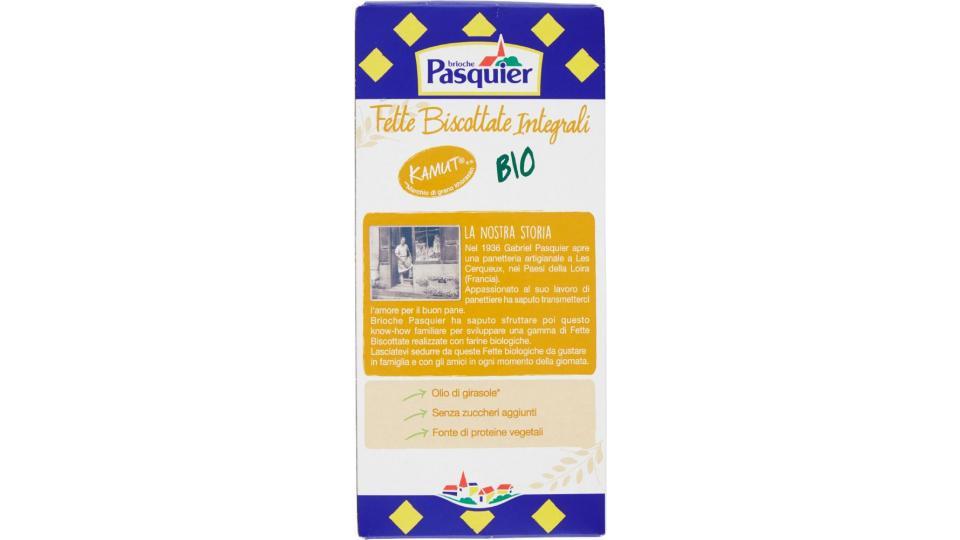 Brioche Pasquier, 18 fette biscottate integrali alla farina di kamut biologiche