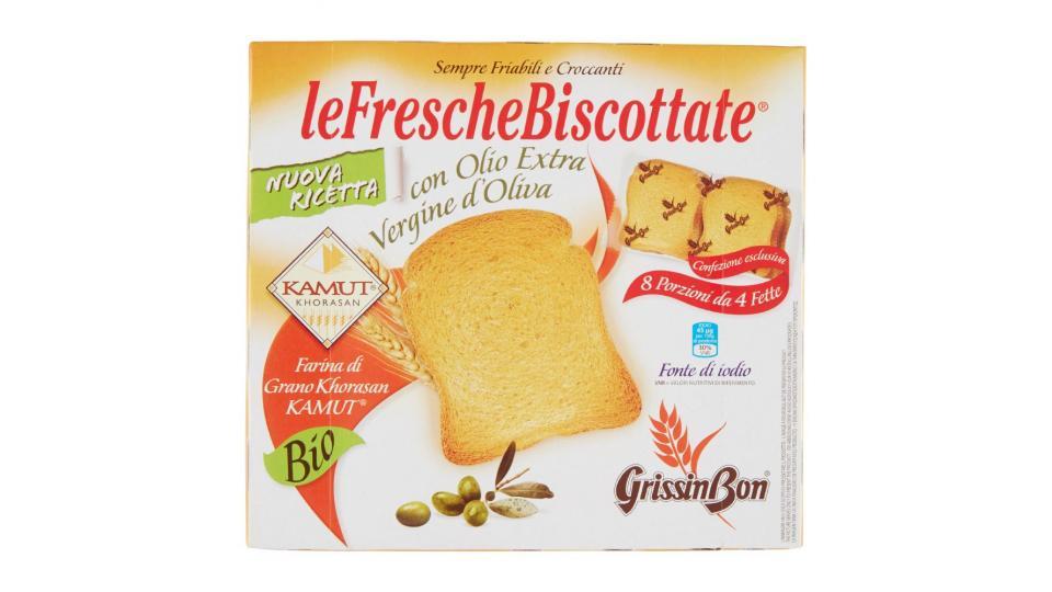 GrissinBon, leFrescheBiscottate farina di grano Khorasan kamut biologiche 36 fette